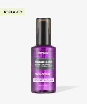 Kundal Macadamia Ultra Hair Serum in Cherry Blossom