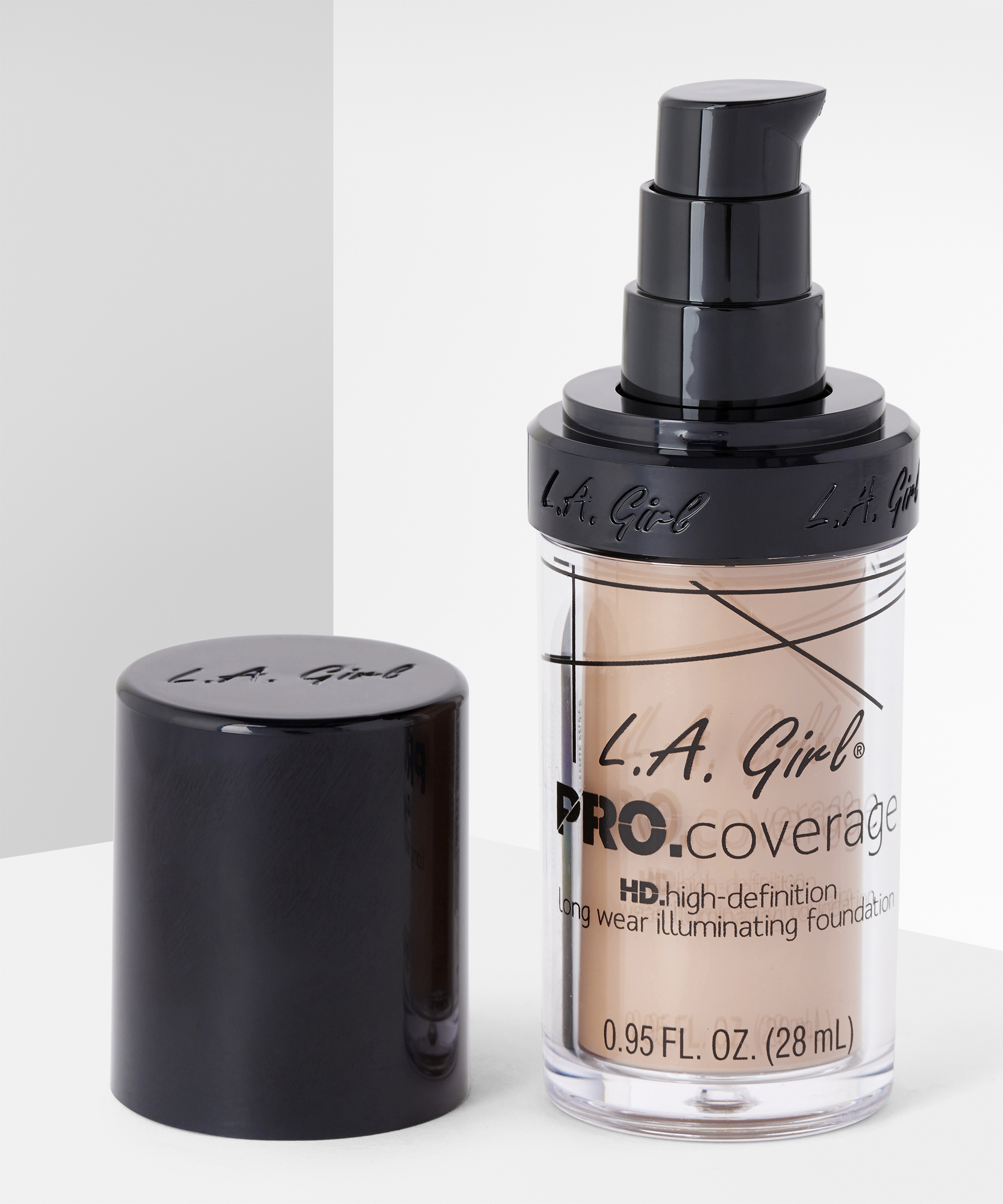 la girl pro coverage foundation beige