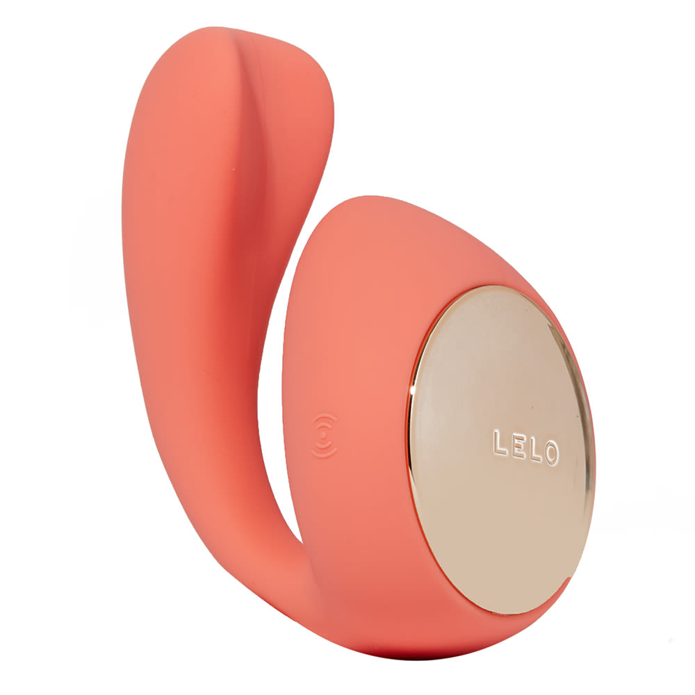 Ida™ Wave Dual Stimulation Massager - Coral Red