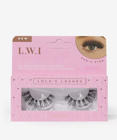Lola's Lashes - L.W.I She’s Fire Russian Strip Lashes