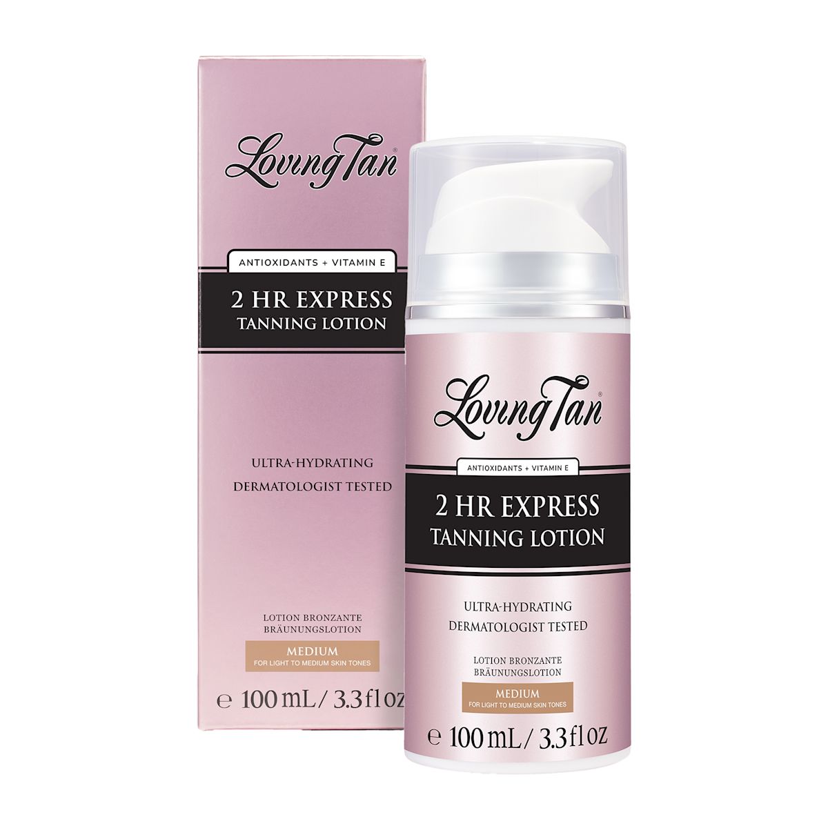 Loving Tan 2 Hr Express Tanning Lotion Medium