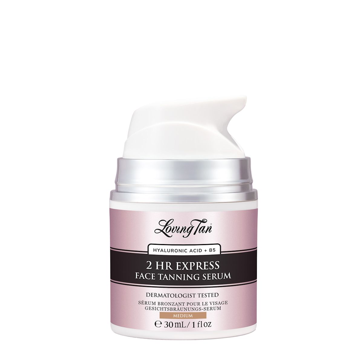 Loving Tan 2 HR Express Face Tanning Serum Medium