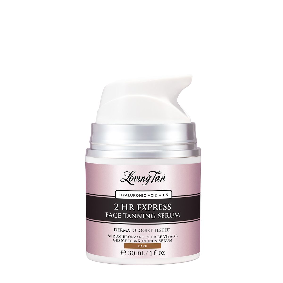 Loving Tan 2 HR Express Face Tanning Serum Dark