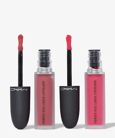MAC Cosmetics - Kiss It Twice Powder Kiss Liquid Duo: Pink