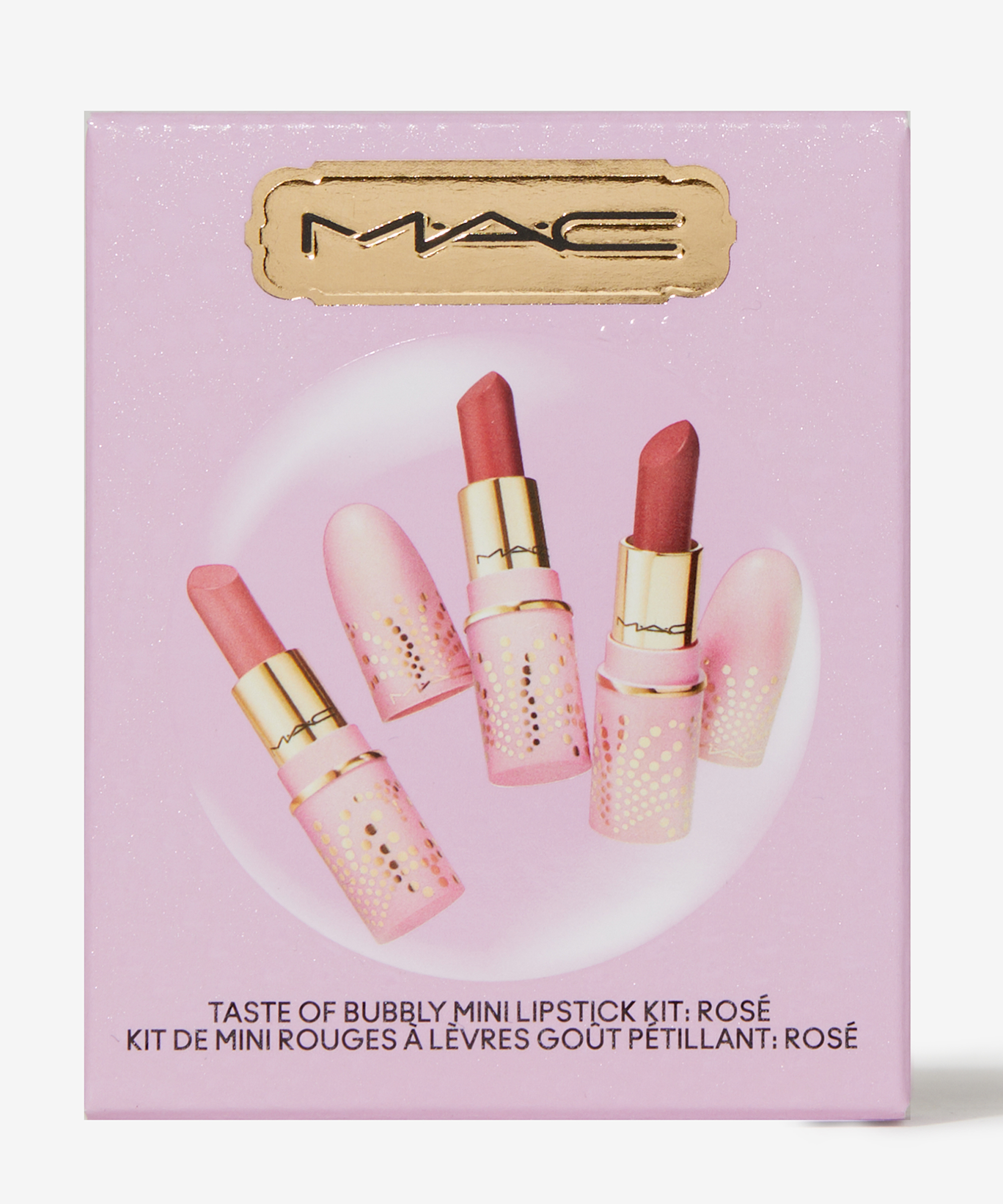 Mac Cosmetics Taste Of Bubbly Mini Lipstick Kit Rosé At Beauty Bay