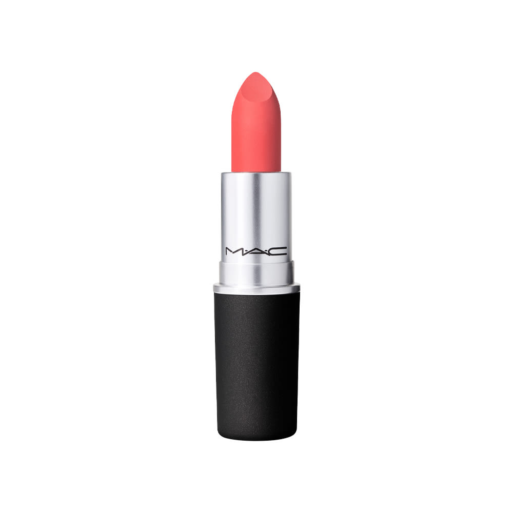 MAC Cosmetics Powder Kiss Lipstick Sheer Outrage