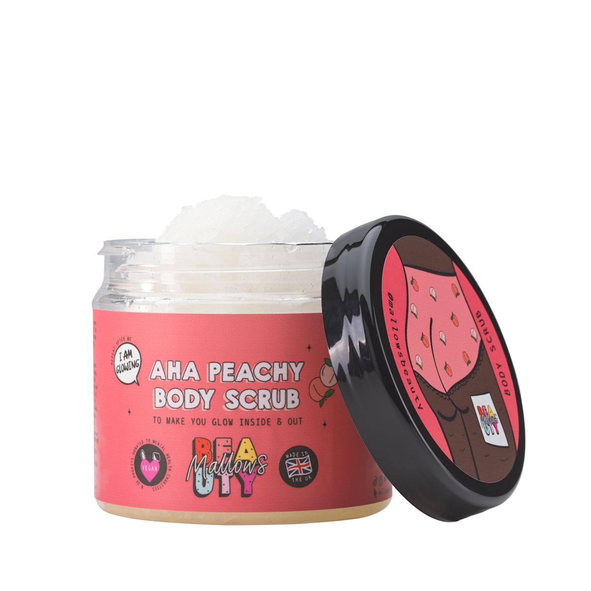 Mallows Beauty Peachy Body Scrub