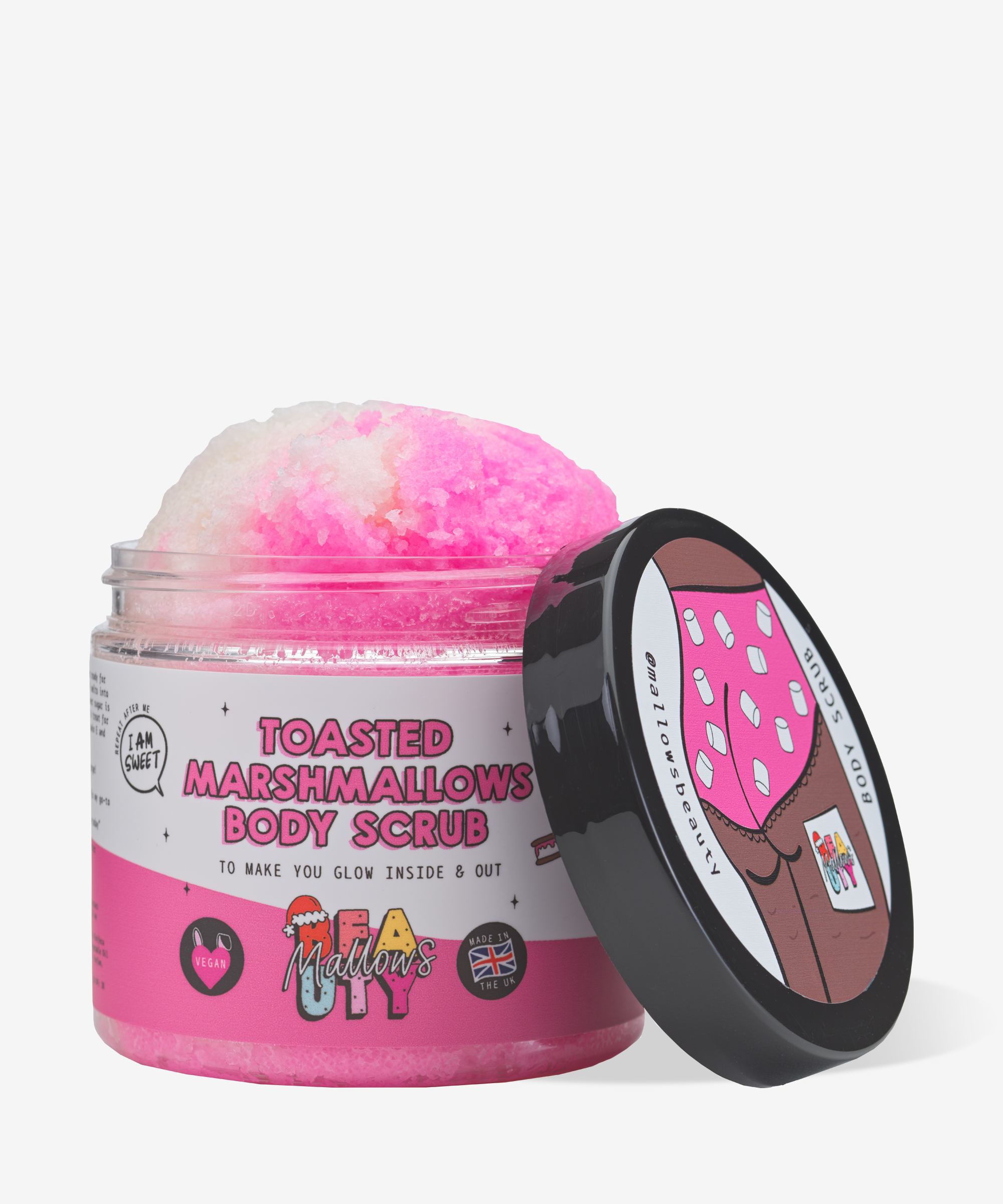Mallows Beauty Toasted Marshmallow Body Scrub at BEAUTY BAY