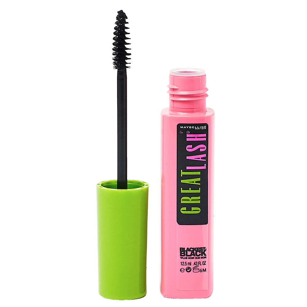 Maybelline Great Lash Mascara Blackest Black 12.5ml
