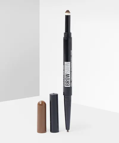 Maybelline - Brow Satin Eyebrow Filling, Natural Looking Eyebrow Pencil Pen + Filling Powder Duo 