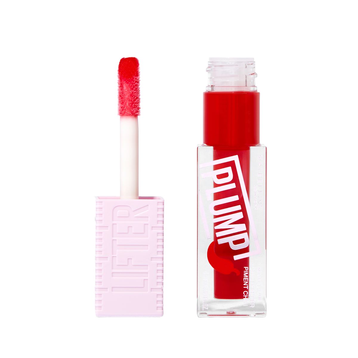 Maybelline Lifter Plump Lip Gloss 004 Red Flag