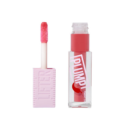 Maybelline Lifter Plump Lip Gloss 001 Blush Blaze