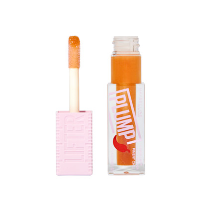 Maybelline Lifter Plump With Chili Pepper Lipstick - 008 Hot Honey