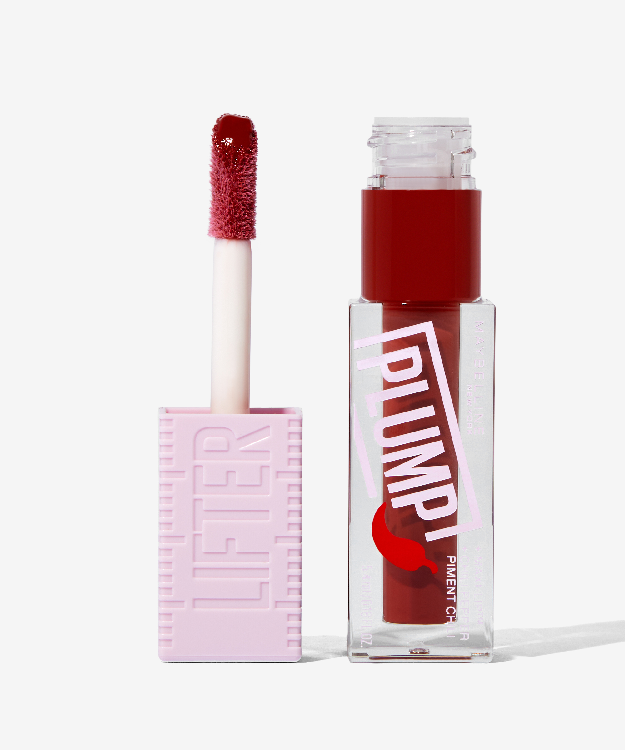 Maybelline Lifter Gloss Plumping Lip Gloss - Hot Chilli at BEAUTY BAY