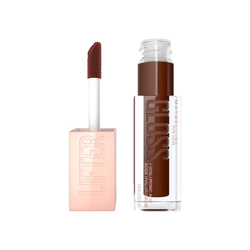 Maybelline Lifter Gloss Plumping Hydrating Lip Gloss With Hyaluronic Acid 5.4ml in Maple