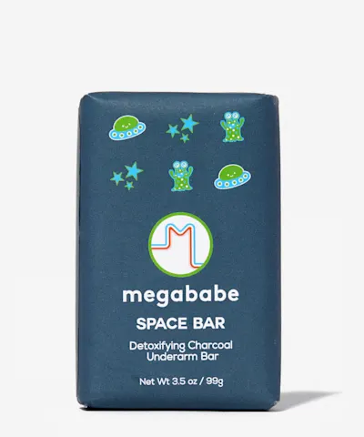 Megababe - Space Bar Detoxifying Charcoal Underarm Bar