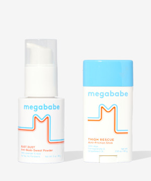 Megababe Thigh Rescue and Bust Dust Duo at BEAUTY BAY