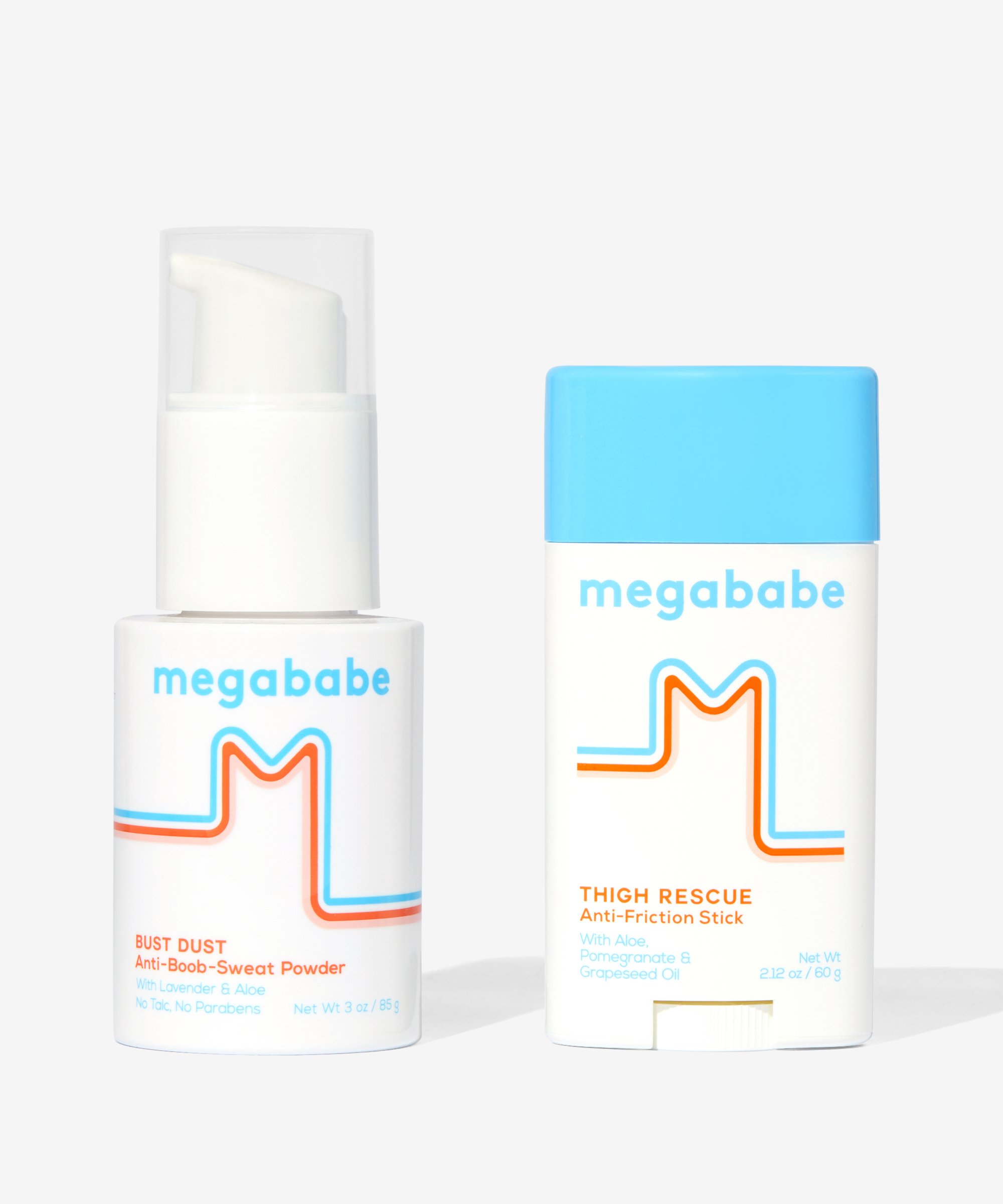 Megababe Thigh Rescue and Bust Dust Duo at BEAUTY BAY