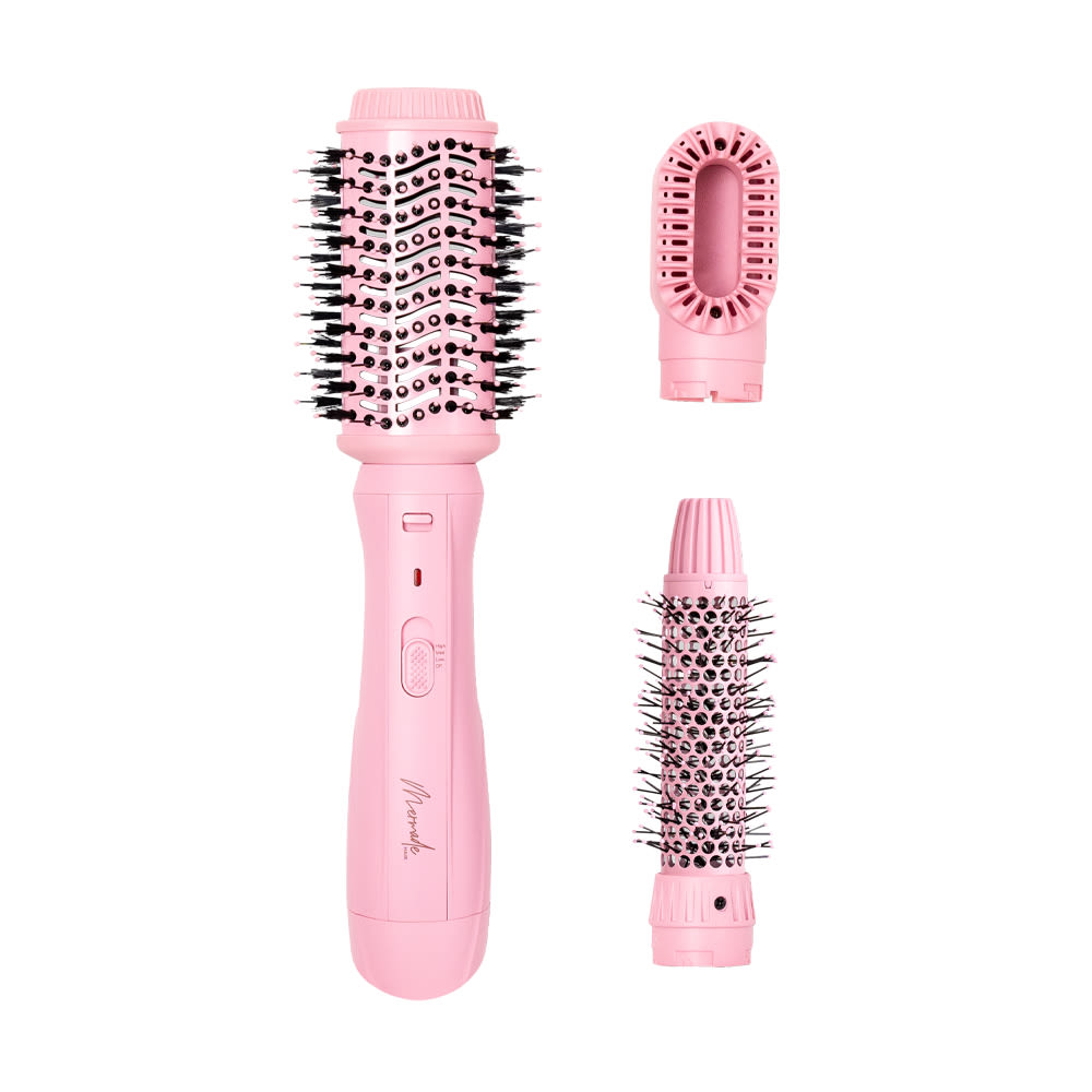 Mermade Hair Interchangeable Blow Dry Brush Pink