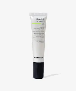 minimalist Vitamin K + Retinal 01% Eye Cream