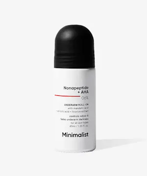 minimalist Nonapeptide + AHA 06% Underarm Roll-On
