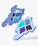 Made By Mitchell - Eyeclouds Eyeshadow Quad Palette Blue Ya Mind