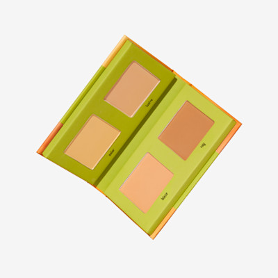 Made By Mitchell Eyelights Brightening Powder Palette Sunlight