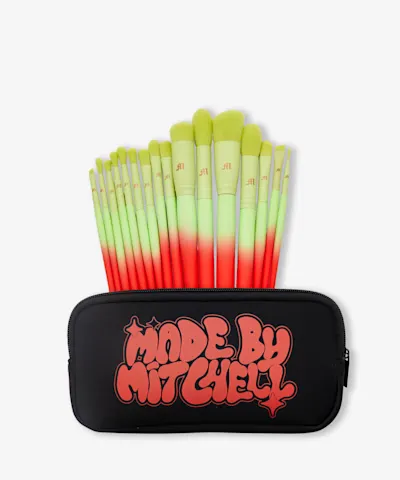Made By Mitchell - 16 Piece Ombre Brush Set & Pouch