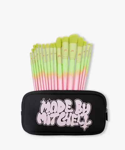 Made By Mitchell - 16 Piece Ombre Brush Set & Pouch