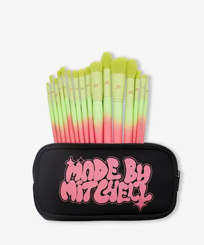 Made By Mitchell - 16 Piece Ombre Brush Set & Pouch