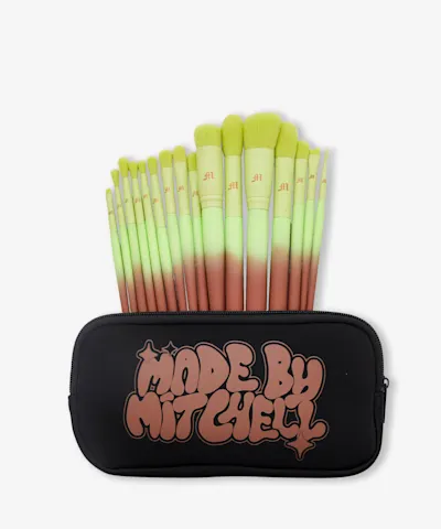 Made By Mitchell - 16 Piece Ombre Brush Set & Pouch
