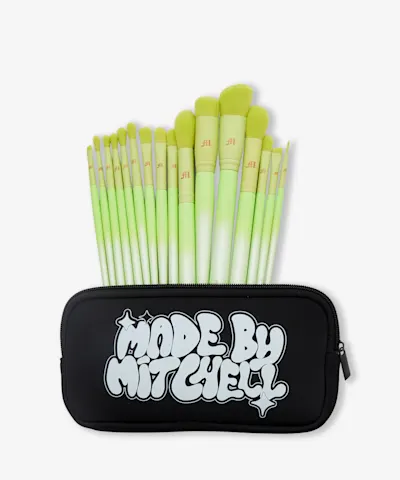Made By Mitchell - 16 Piece Ombre Brush Set & Pouch