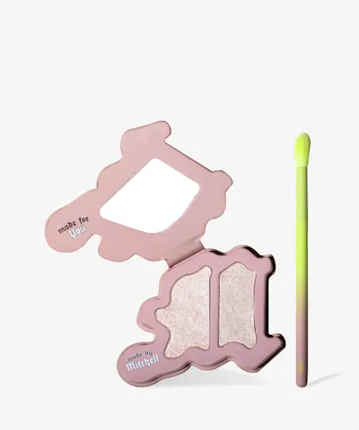 Made By Mitchell - Blursh Press'd Duo Highlighter Palette & Brush