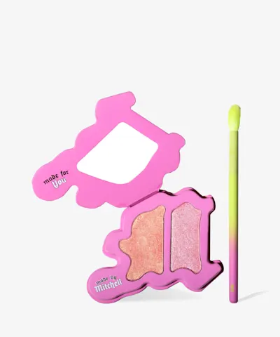 Made By Mitchell - Blursh Press'd Duo Highlighter Palette & Brush