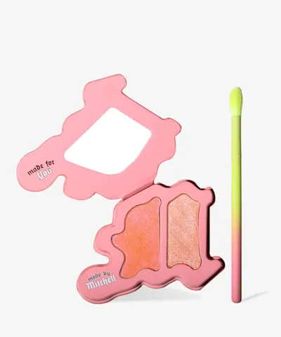 Made By Mitchell - Blursh Press'd Duo Highlighter Palette & Brush