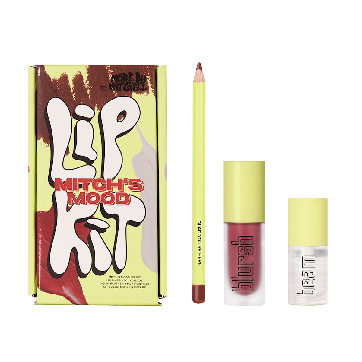 Made By Mitchell Lip Kit Mitch's Mood