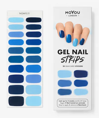 MoYou London - Gel Strips Semi-Cured Nail Wraps 11