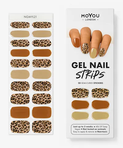 MoYou London - Gel Strips Semi-Cured Nail Wraps 21