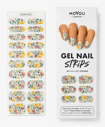 MoYou London - Gel Strips Semi-Cured Nail Wraps 22