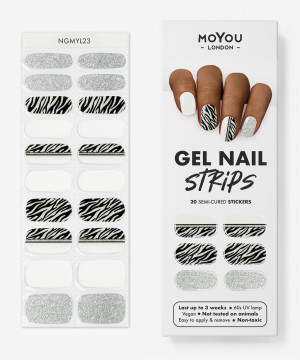 MoYou London Gel Strips Semi-Cured Nail Wraps 23 at BEAUTY BAY