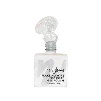 Mylee Gel Polish Iridescent Flake No Wipe Top Coat