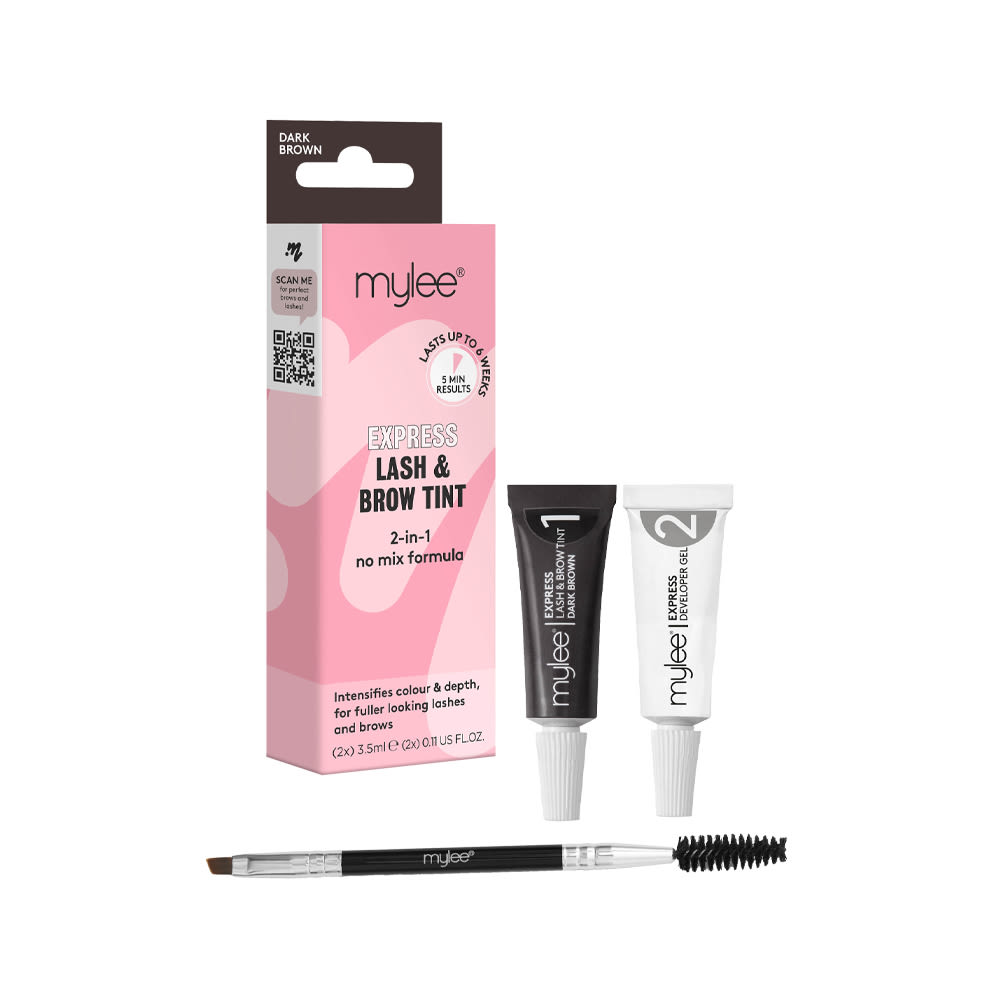 2 in 1 Express Lash & Brow Tint - Dark Brown