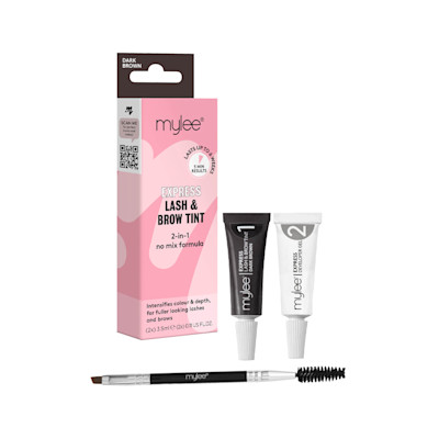 2 in 1 Express Lash & Brow Tint - Dark Brown
