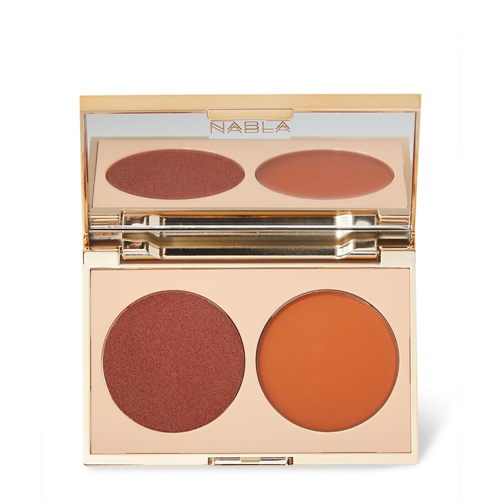 NABLA Two Reasons Cheek and Lip Duo Flushed Terracotta