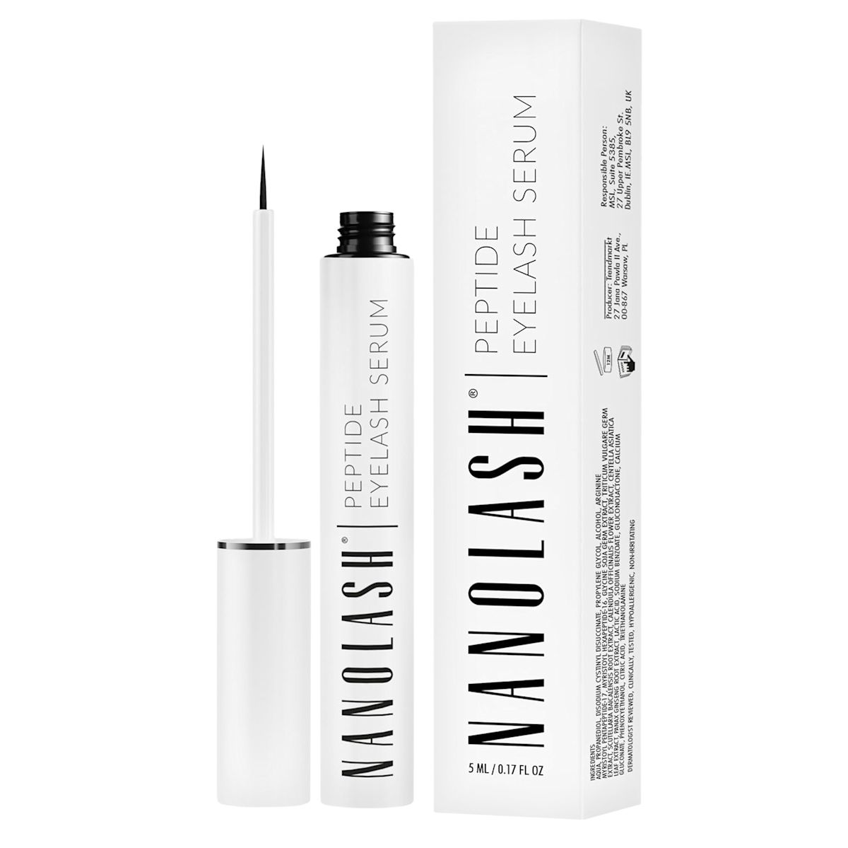 Nanolash Peptide Eyelash Serum 5ml