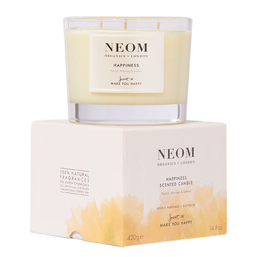 NEOM Happiness Scented Candle 3 Wick