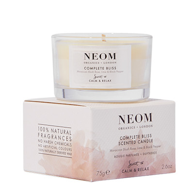 NEOM Complete Bliss Scented Candle Travel