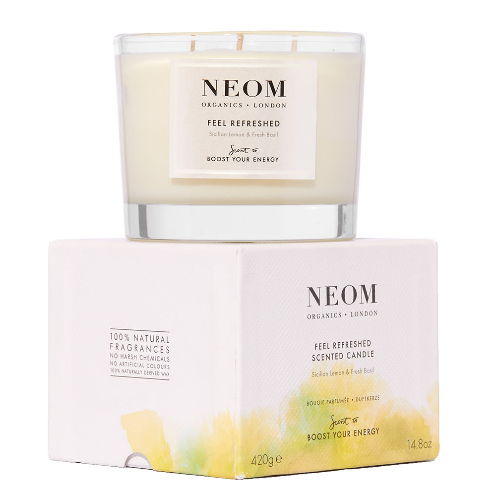 NEOM Feel Refreshed 3 Wick Scented Candle