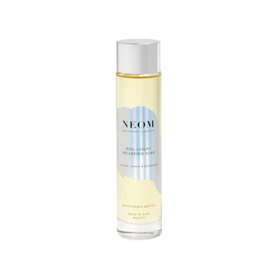 NEOM Wellbeing Soak Multi-Vitamin Bath Oil Real Luxury
