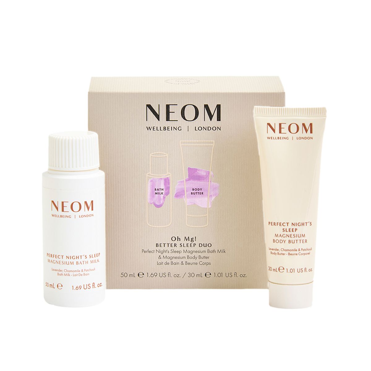 NEOM Oh Mg! Better Sleep Duo